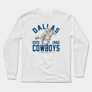 Vintage Dallas Cowboys 2 by Buck Tee Long Sleeve T-Shirt